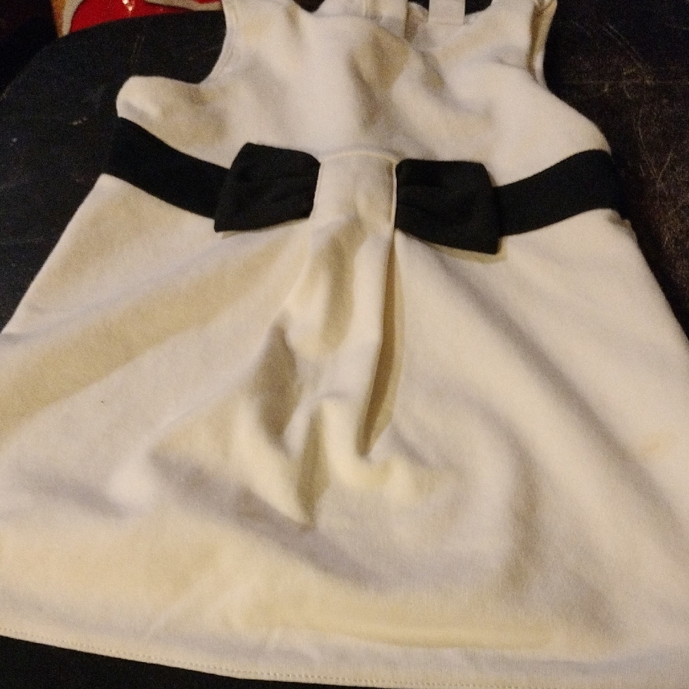 Janie and Jack Cream and Black Formal Dress